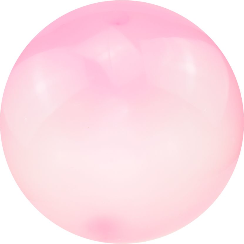 Pružný nafukovací míč - růžový - obrázek 1