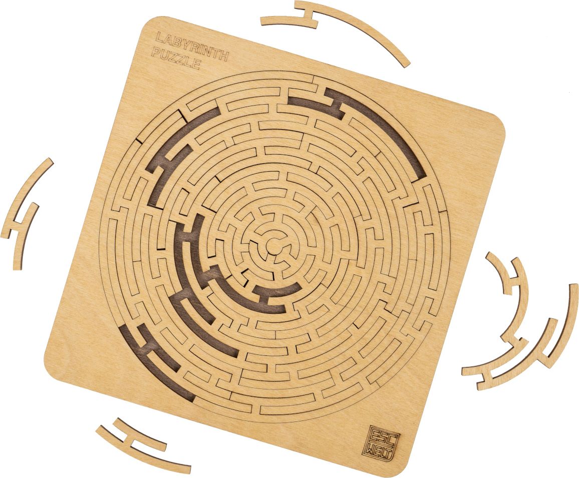 EscapeWelt Dřevěné puzzle Labyrint - obrázek 1