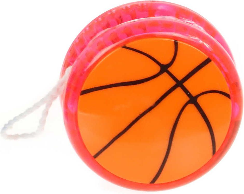 JoJo sportovní míček 5,5cm jo-jo (yo-yo) na baterie Světlo 4 druhy plast - obrázek 2