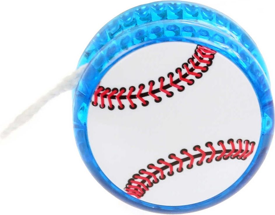 JoJo sportovní míček 5,5cm jo-jo (yo-yo) na baterie Světlo 4 druhy plast - obrázek 3