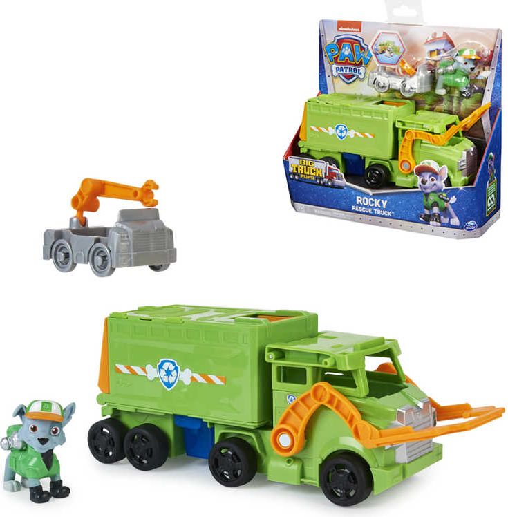 SPIN MASTER Big Trucks Rocky Tlapková Patrola set 2 vozidla s figurkou - obrázek 1