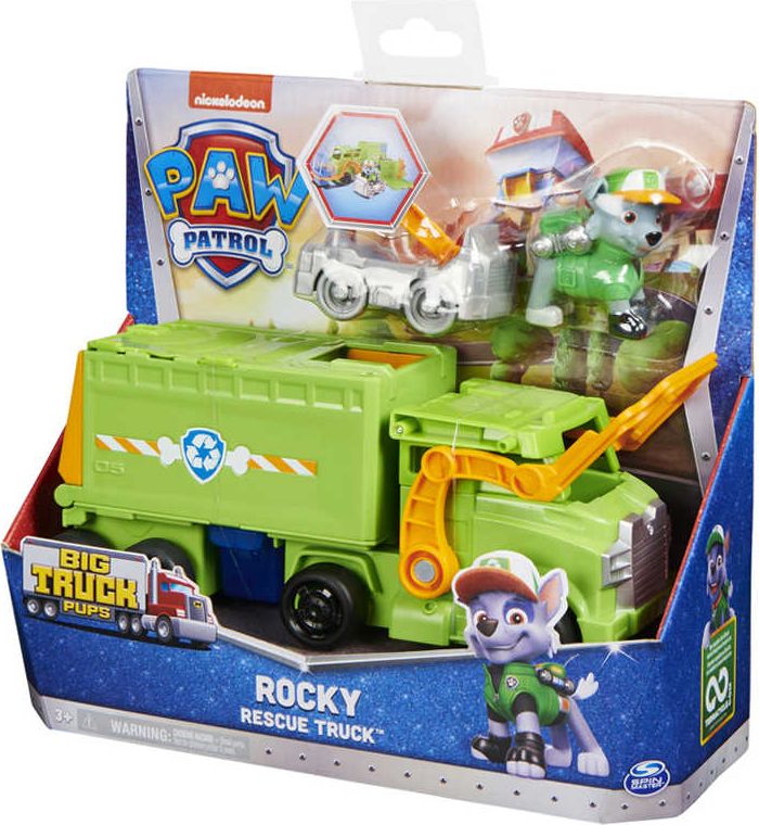 SPIN MASTER Big Trucks Rocky Tlapková Patrola set 2 vozidla s figurkou - obrázek 5