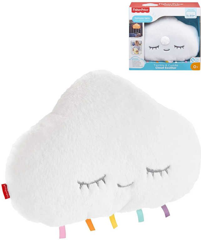 FISHER PRICE Baby usínáček obláček na baterie Světlo Zvuk pro miminko - obrázek 1