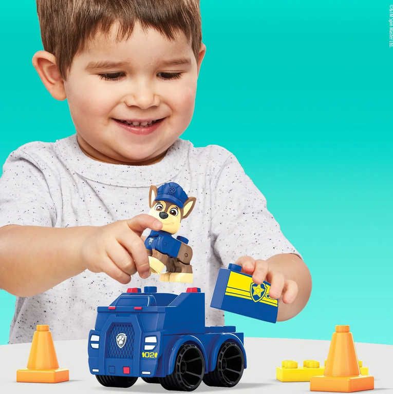 MEGA BLOKS Chaseovo auto Tlapková Patrola set stavebnice s figurkou - obrázek 5