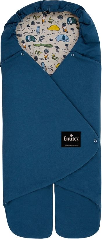 ZAVINOVAČKA EMITEX BEA OBOUSTRANNÁ modrá - obrázek 1