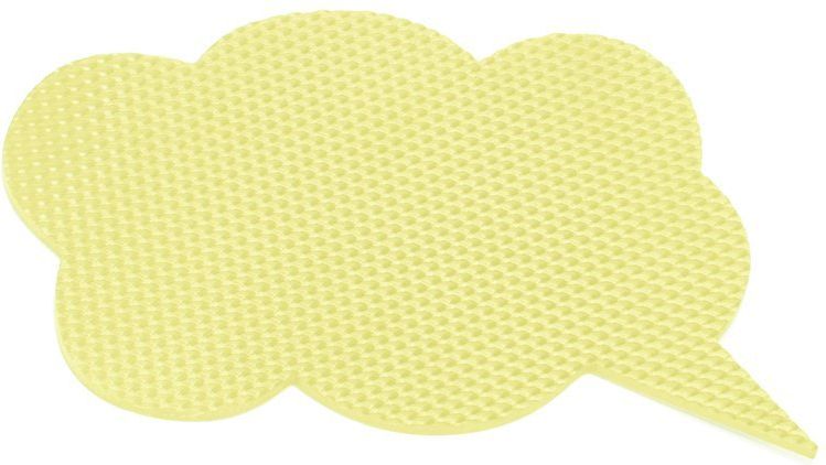 PĚNOVÁ SAMOLEPICÍ NÁSTĚNKA BUBLINA MALÁ - DREAM MRÁČEK - ŽLUTÁ - obrázek 1