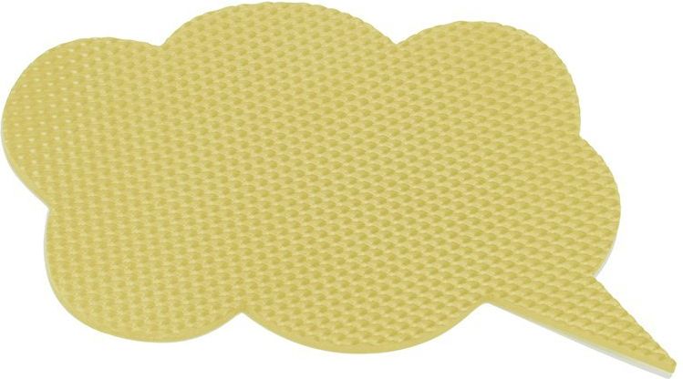 PĚNOVÁ SAMOLEPICÍ NÁSTĚNKA BUBLINA MALÁ - DREAM MRÁČEK - ZLATÁ - obrázek 1