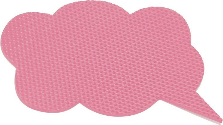 PĚNOVÁ SAMOLEPICÍ NÁSTĚNKA BUBLINA VELKÁ - DREAM MRÁČEK - RŮŽOVÁ - obrázek 1