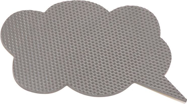 PĚNOVÁ SAMOLEPICÍ NÁSTĚNKA BUBLINA VELKÁ - DREAM MRÁČEK - ŠEDÁ - obrázek 1