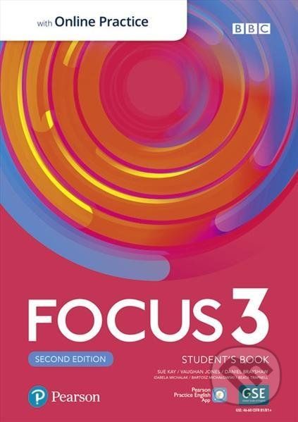 Focus 3: Student´s Book with Active Book with Standard MyEnglishLab, 2nd - Sue Kay - obrázek 1
