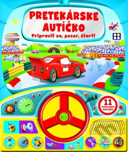 Pretekárske autíčko - Pripraviť sa, pozor, štart! - Books Igloo - obrázek 1