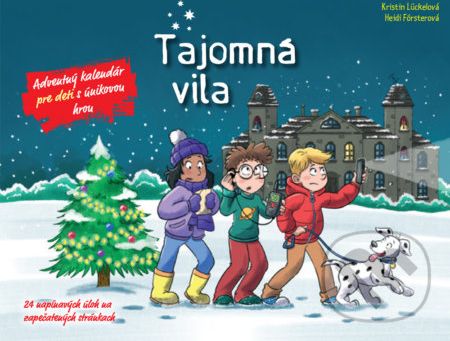Tajomná vila: Adventný kalendár pre deti s únikovou hrou - Kristin Lückelová, Heidi Försterová - obrázek 1