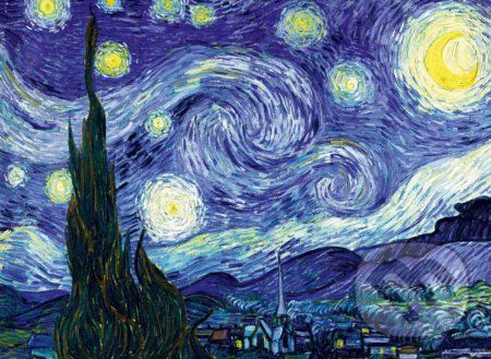 Vincent Van Gogh - The Starry Night, 1889 - Bluebird - obrázek 1