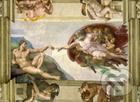 Michelangelo - The creation of Adam - Bluebird - obrázek 1