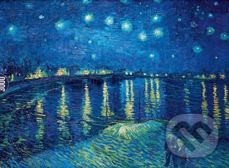 Van Gogh Vincent - Starry Night over the Rhône, 1888 - Bluebird - obrázek 1