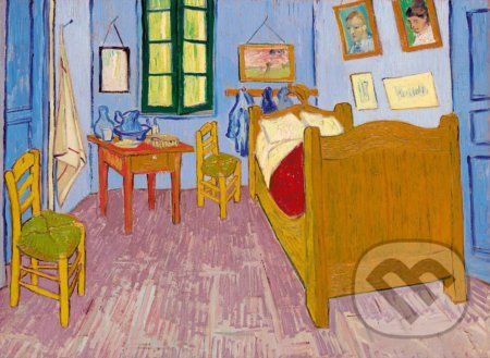 Vincent van Gigh: Bedroom in Arles, 1888 - Bluebird - obrázek 1