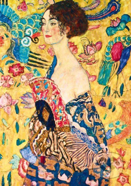 Gustave Klimt - Lady with Fan, 1918 - Bluebird - obrázek 1