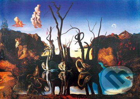 Salvador Dalí - Swans Reflecting Elephants, 1937 - Bluebird - obrázek 1