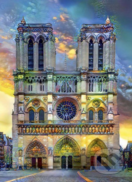 Notre-Dame de Paris Cathedral - Bluebird - obrázek 1