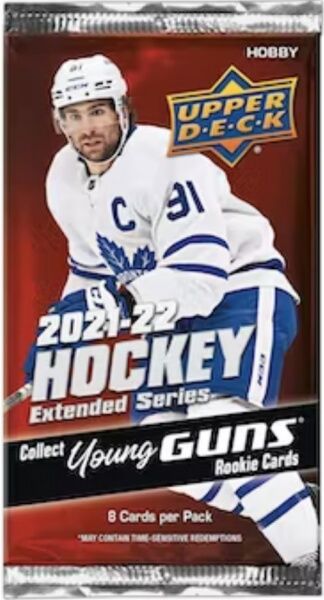 Upper Deck 2021-22 NHL Extended Series Hobby balíček - hokejové karty - obrázek 1