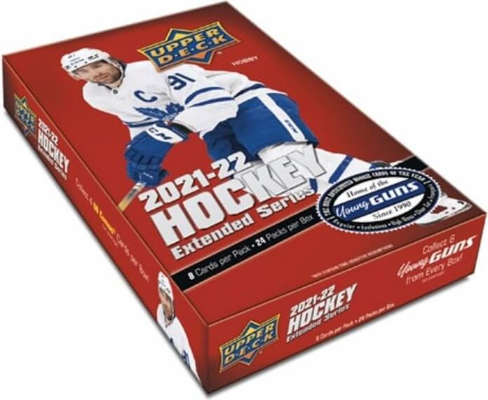 Upper Deck 2021-22 NHL Extended Series Hobby box - hokejové karty - obrázek 1