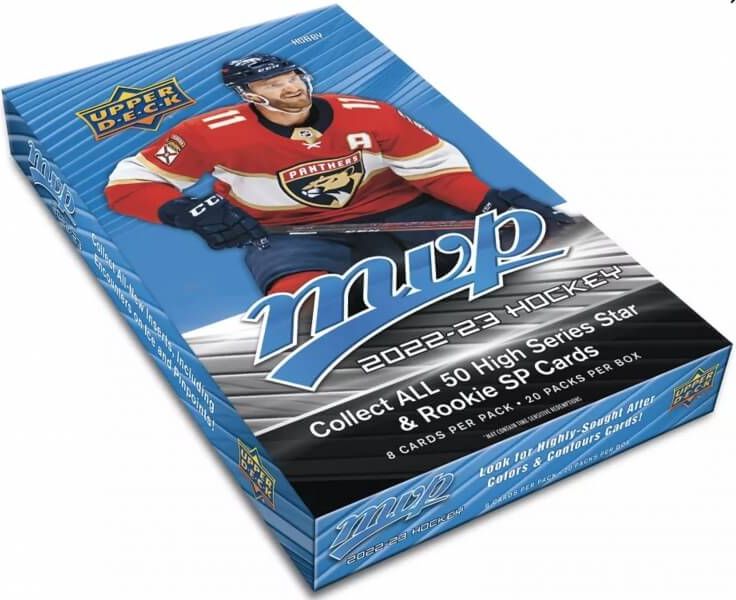 Upper Deck 2022-23 NHL Upper Deck MVP Hobby box - hokejové karty - obrázek 1