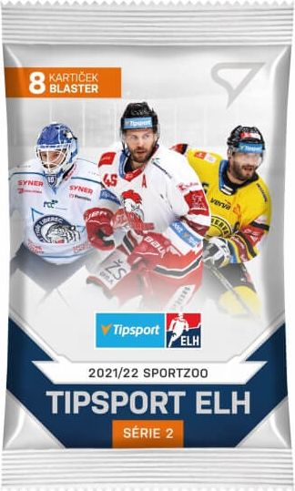 Sportzoo Hokejové karty Tipsport ELH 21/22 Blaster balíček 2. série - obrázek 1