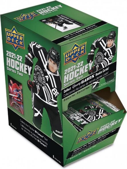 Upper Deck 2021-22 NHL Upper Deck Series Two Gravity Box - hokejové karty - obrázek 1