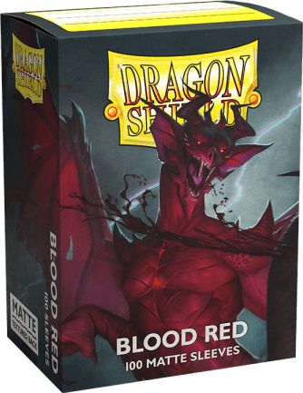 Dragon Shield Obaly na karty Dragon Shield Standard Sleeves - Matte Blood Red - 100 ks - obrázek 1