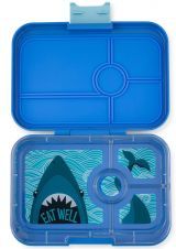 Yumbox Krabička na svačinu - svačinový box XL Tapas 4 - True Blue Shark - obrázek 1