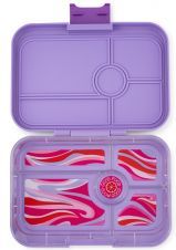 Yumbox Krabička na svačinu - svačinový box XL Tapas 5 - Ibiza Purple Groovy - obrázek 1