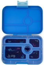 Yumbox Krabička na svačinu - svačinový box XL Tapas 5 - True Blue Galaxy - obrázek 1
