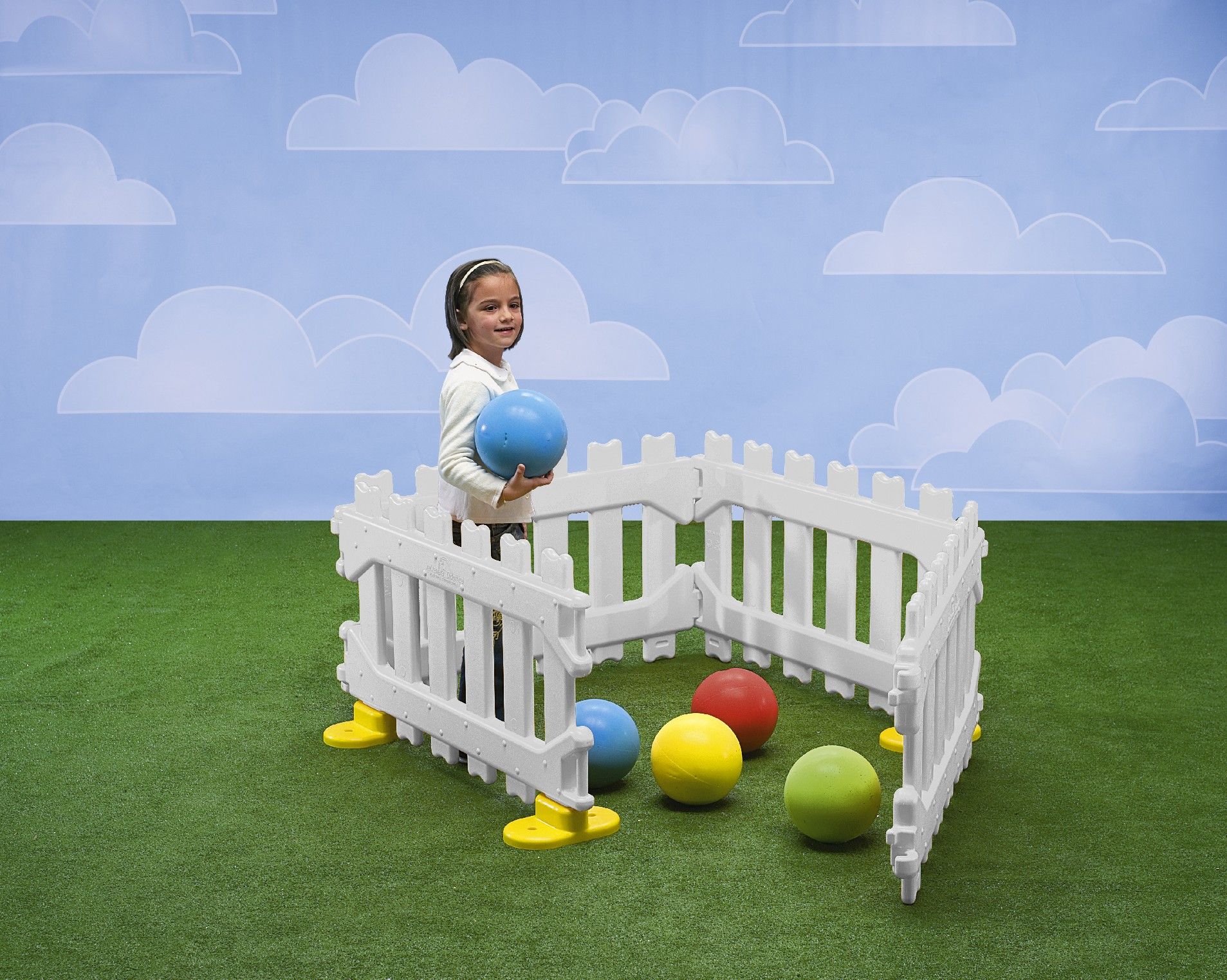 Italveneta Didaticca Dětské oplocení Play Pen - ohrádka plastová Barva: Apple Green - obrázek 3