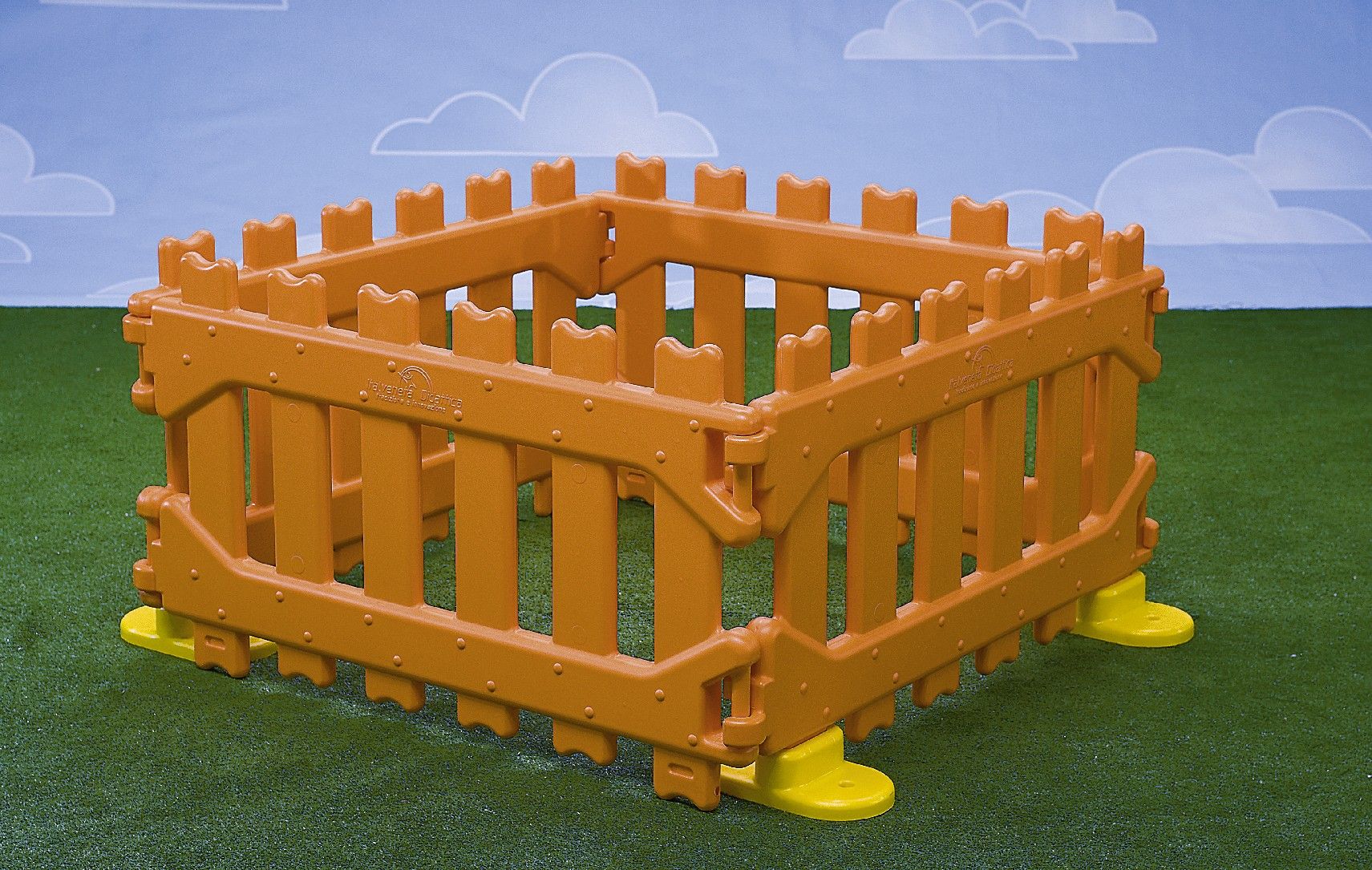 Italveneta Didaticca Dětské oplocení Play Pen - ohrádka plastová Barva: Apple Green - obrázek 4