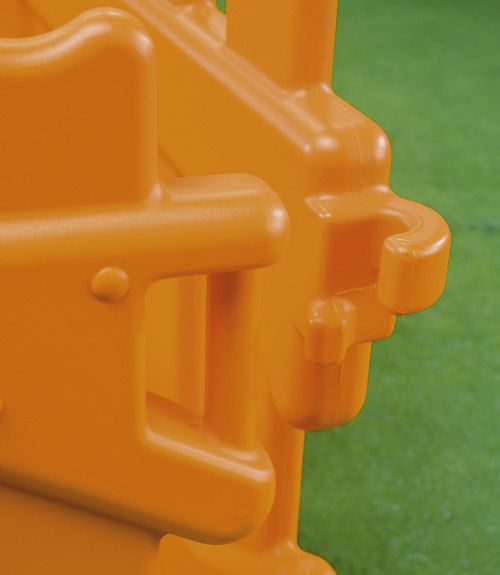 Italveneta Didaticca Dětské oplocení Play Pen - ohrádka plastová Barva: Oranžová - obrázek 6