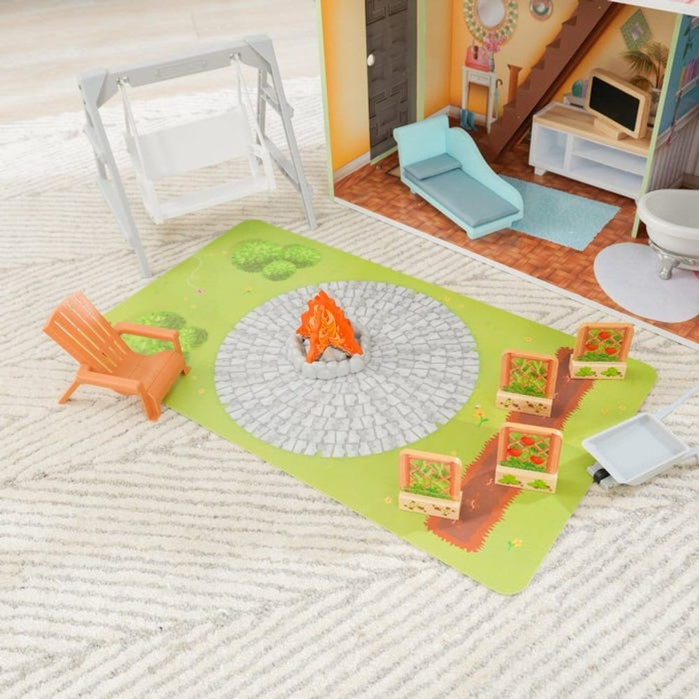 KidKraft Dřevěný domeček Hallie - obrázek 10