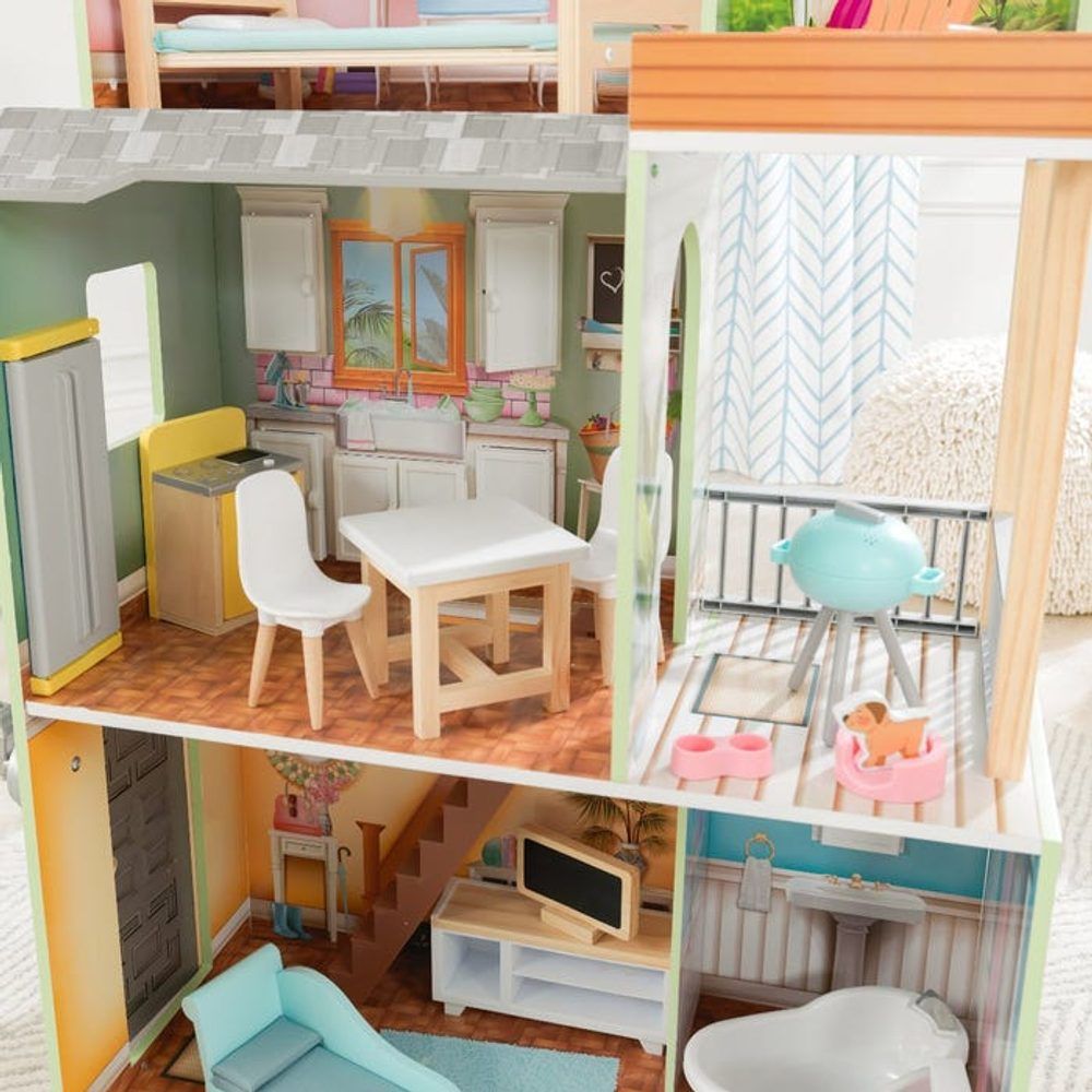 KidKraft Dřevěný domeček Hallie - obrázek 13