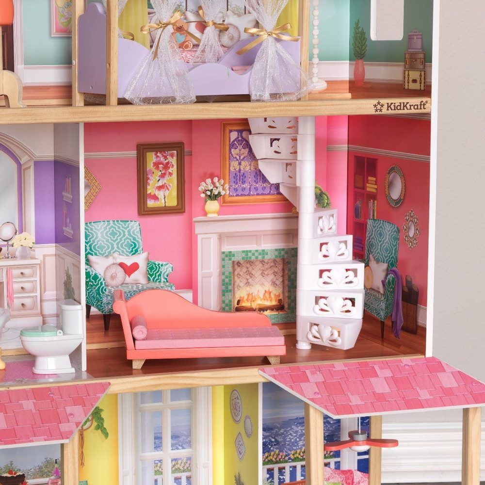 KidKraft Dřevěný domeček Viviana - obrázek 2