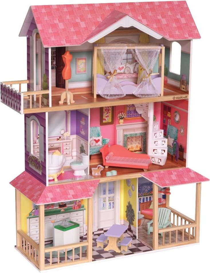 KidKraft Dřevěný domeček Viviana - obrázek 7