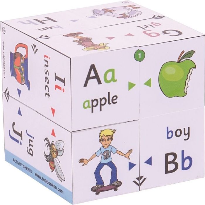 Zoobookoo Kniha v kostce První abeceda - obrázek 1