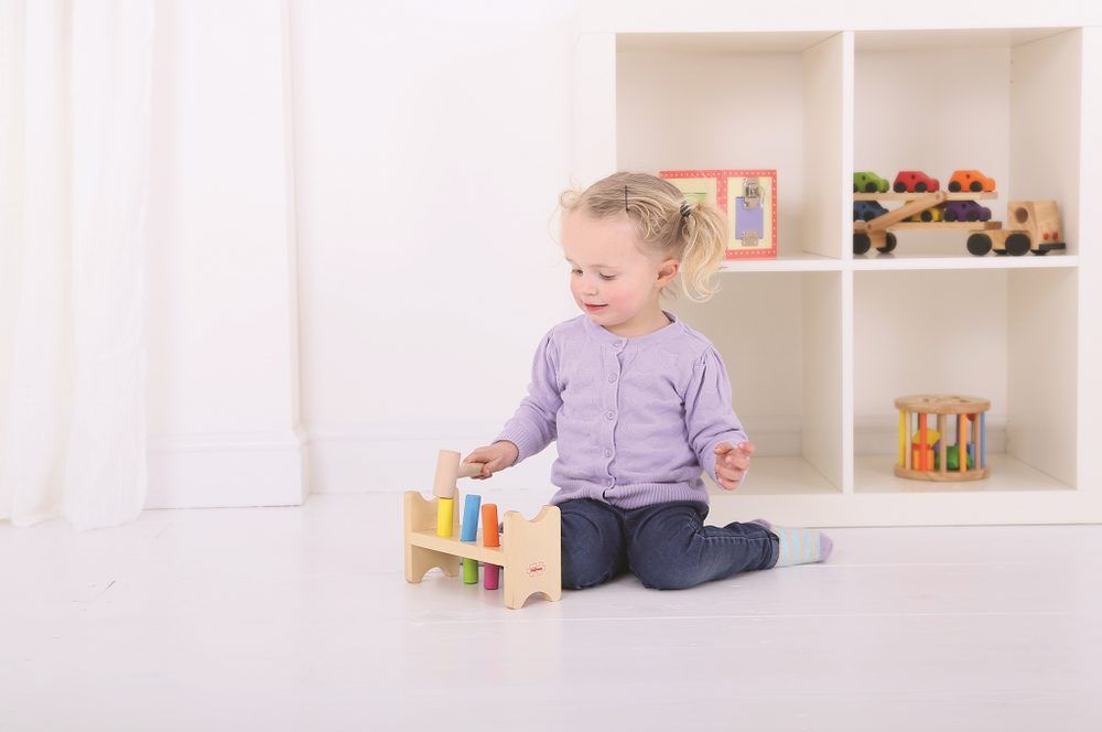 Bigjigs Toys Bigjigs Baby Dřevěná zatloukačka - obrázek 6