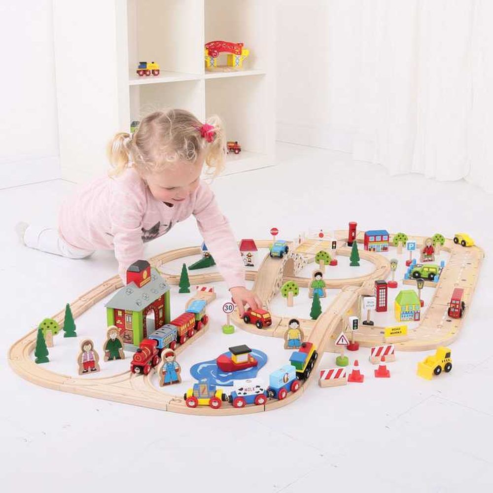 Bigjigs Rail Vláčkodráha a autodráha - obrázek 5