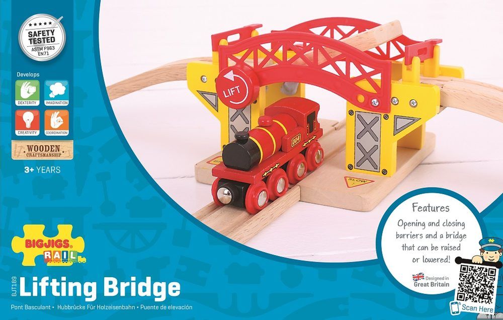 Bigjigs Rail Zvedací most - obrázek 5
