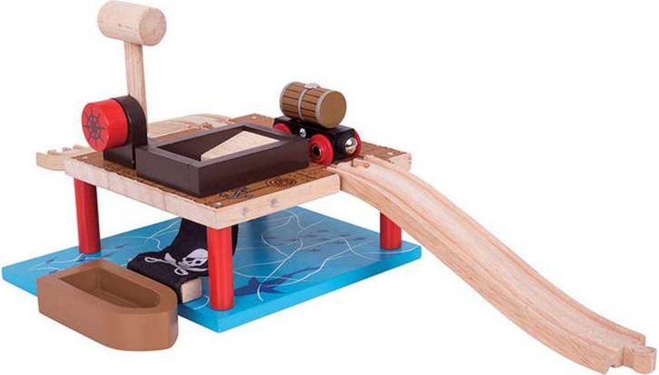 Bigjigs Rail Nakládání barelů - obrázek 1