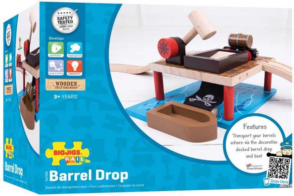Bigjigs Rail Nakládání barelů - obrázek 3