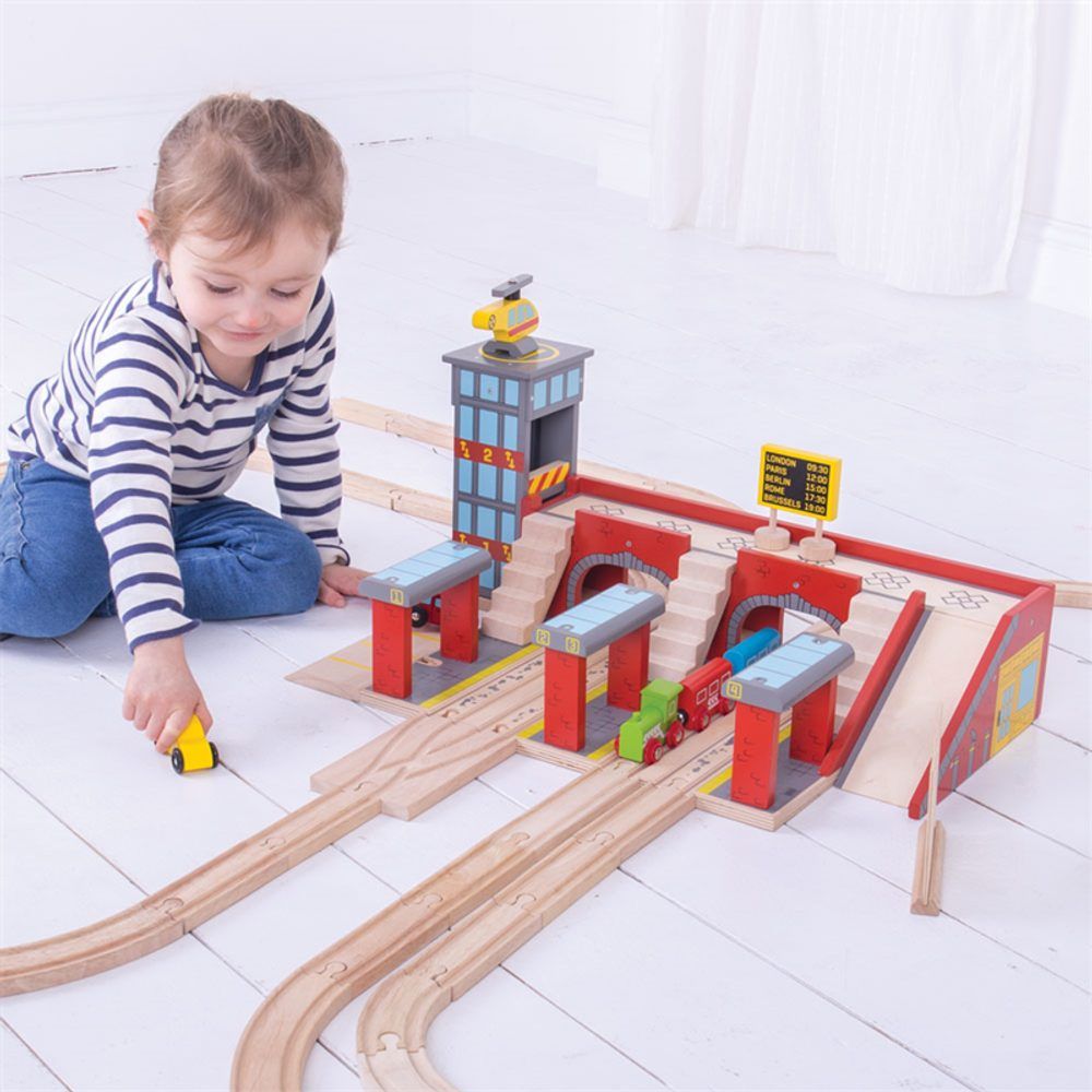 Bigjigs Rail Nádraží Grand central station - obrázek 1