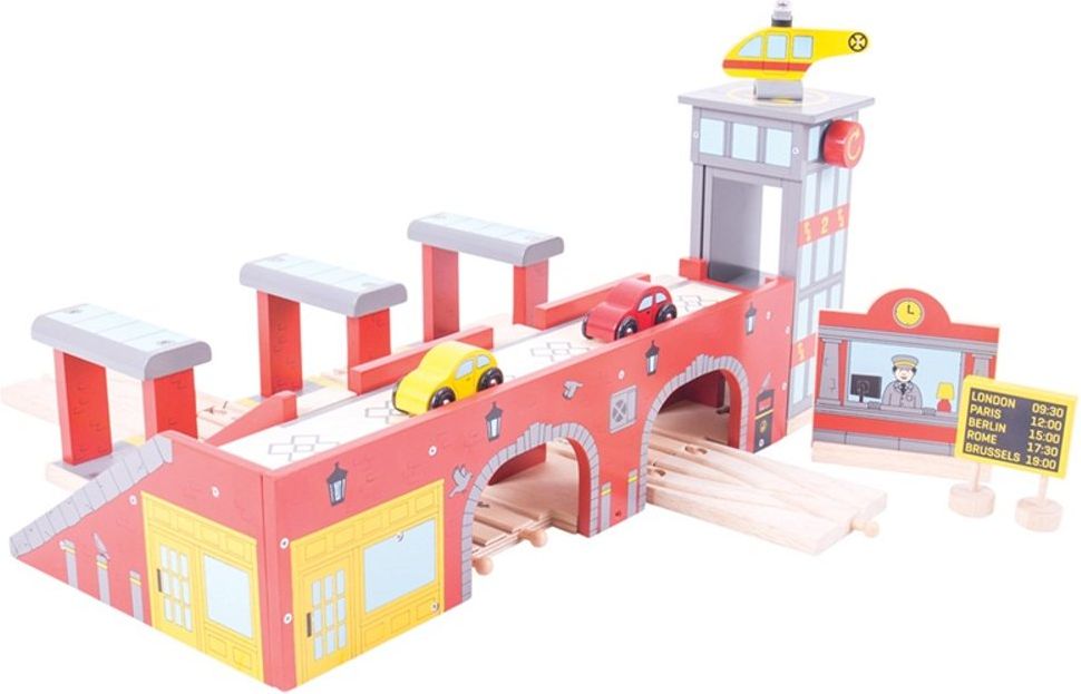 Bigjigs Rail Nádraží Grand central station - obrázek 4