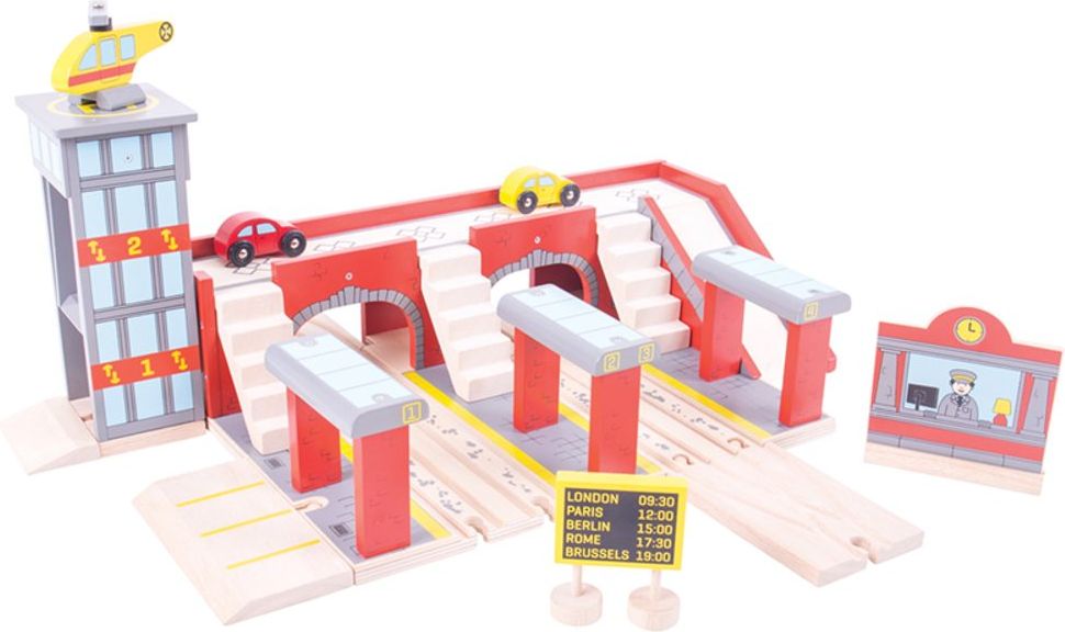 Bigjigs Rail Nádraží Grand central station - obrázek 5