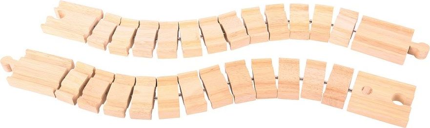 Bigjigs Rail Ohebná kolej 2 kusy - obrázek 1