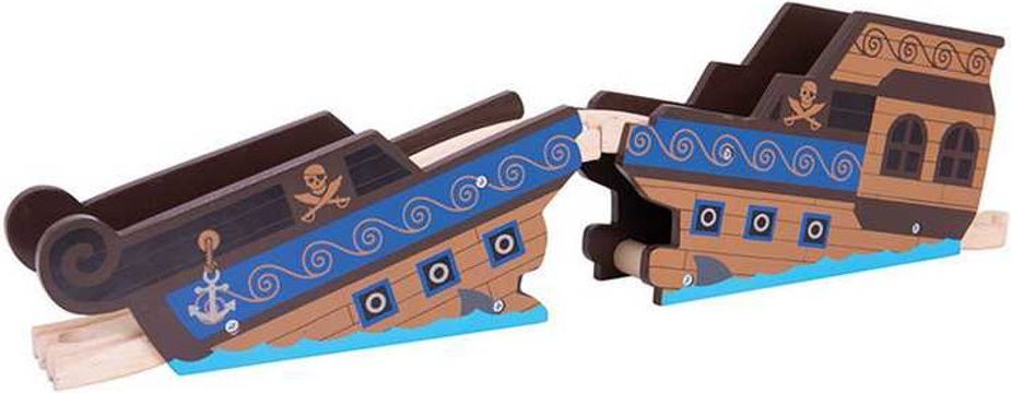 Bigjigs Rail Most vrak lodi - obrázek 1